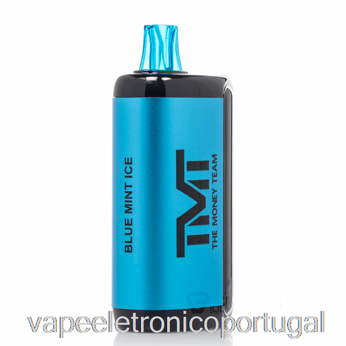 Vape Eletrônico Floyd Mayweather Tmt 15k Descartável Azul Menta Gelo